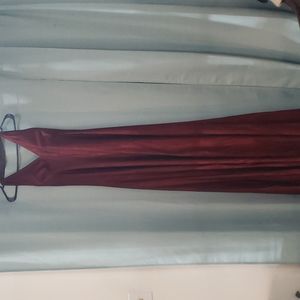 Vintage Shimmery red gown